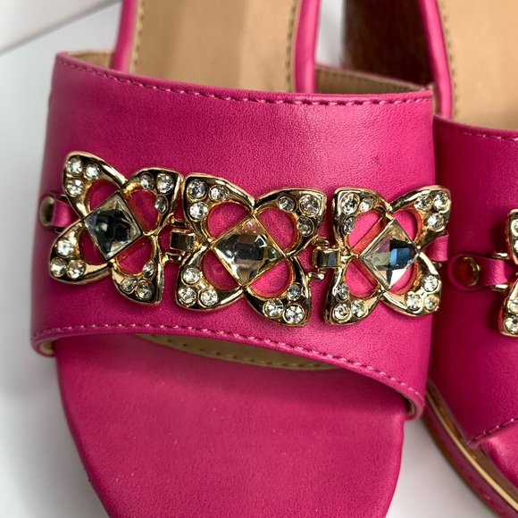 Pink Heels Size 5 1/2 - Picture 8 of 11